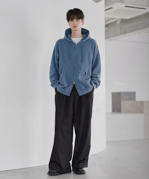 セール】ヴィンテージ加工スウェット /カットコーデュロイ PUピス