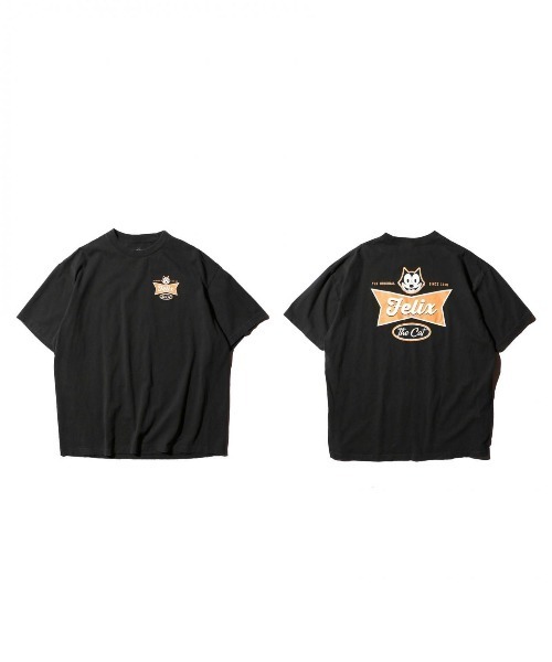 THE FELiX(フェリクス)の「THRIFTY LOOK / スリフティールック THRIFTY 'FELIX THE CAT' HEAVY WEIGHT TEE フェリックス ヘビーウェイト Tシャツ(Tシャツ/カットソー・メンズ・ブラック・XX-LARGE/X-LARGE)」の1枚目の写真