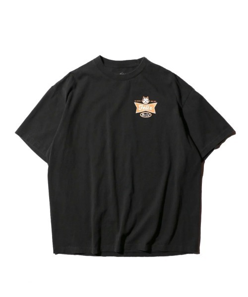 THE FELiX(フェリクス)の「THRIFTY LOOK / スリフティールック THRIFTY 'FELIX THE CAT' HEAVY WEIGHT TEE フェリックス ヘビーウェイト Tシャツ(Tシャツ/カットソー・メンズ・ブラック・XX-LARGE/X-LARGE)」の2枚目の写真