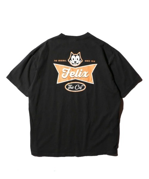 THE FELiX(フェリクス)の「THRIFTY LOOK / スリフティールック THRIFTY 'FELIX THE CAT' HEAVY WEIGHT TEE フェリックス ヘビーウェイト Tシャツ(Tシャツ/カットソー・メンズ・ブラック・XX-LARGE/X-LARGE)」の3枚目の写真