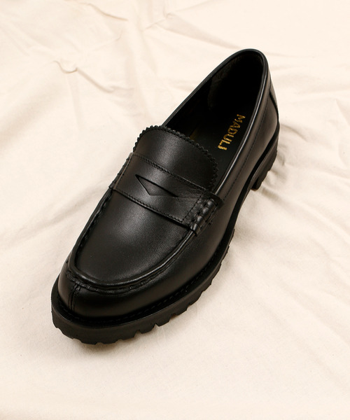 MADULI（マドゥリ）の「MADULI マドゥリ /  LEATHER LOAFERS SHOES レザーローファー / 23053（ローファー・レディース・ブラック/ダークブラウン・39/38/36/37）」の4枚目の写真