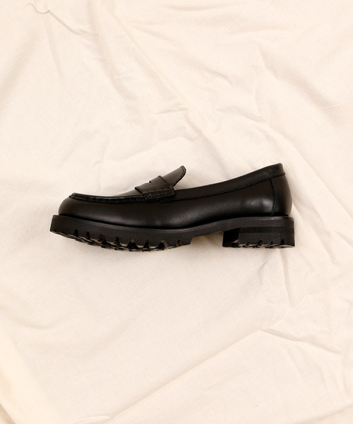 MADULI（マドゥリ）の「MADULI マドゥリ /  LEATHER LOAFERS SHOES レザーローファー / 23053（ローファー・レディース・ブラック/ダークブラウン・39/38/36/37）」の10枚目の写真