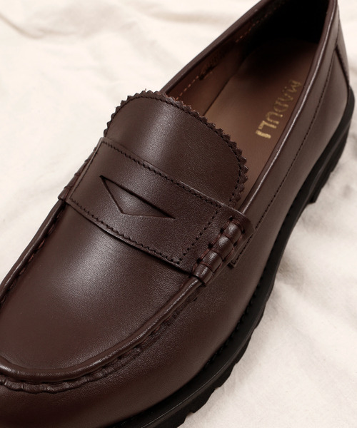 MADULI マドゥリ /LEATHER LOAFERS SHOES レザーローファー / 23053