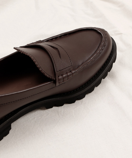 MADULI（マドゥリ）の「MADULI マドゥリ /  LEATHER LOAFERS SHOES レザーローファー / 23053（ローファー・レディース・ブラック/ダークブラウン・39/38/36/37）」の17枚目の写真