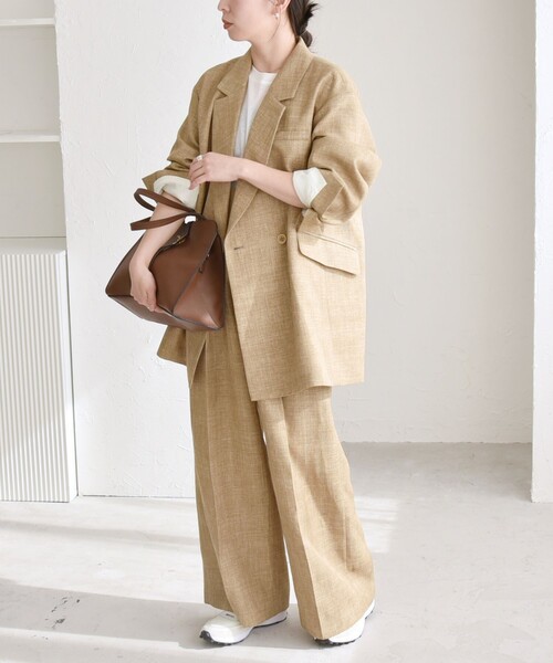 セール】quaranciel: バスケット ダブル テーラード オーバー