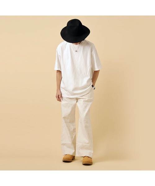 RADIO EVA(ラヂオエヴァ)の「RADIO EVA A273 EVANGELION MONOGRAM JACQUARD DENIM PANTS(デニムパンツ・メンズ・ブラック/インディゴブルー/ホワイト・MEDIUM/LARGE/SMALL)」の4枚目の写真