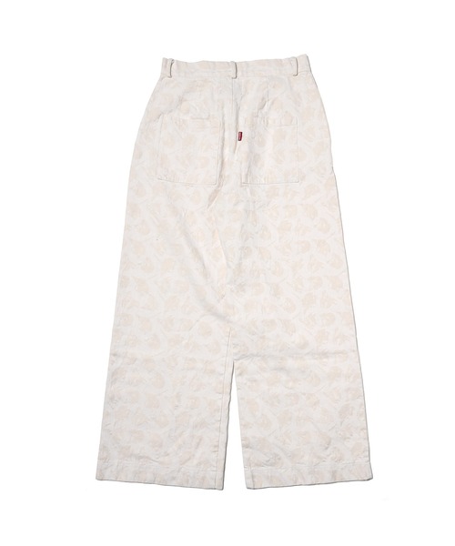 RADIO EVA(ラヂオエヴァ)の「RADIO EVA A273 EVANGELION MONOGRAM JACQUARD DENIM PANTS(デニムパンツ・メンズ・ブラック/インディゴブルー/ホワイト・MEDIUM/LARGE/SMALL)」の7枚目の写真
