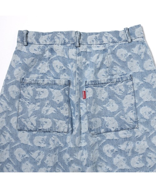 RADIO EVA(ラヂオエヴァ)の「RADIO EVA A273 EVANGELION MONOGRAM JACQUARD DENIM PANTS(デニムパンツ・メンズ・ブラック/インディゴブルー/ホワイト・MEDIUM/LARGE/SMALL)」の17枚目の写真