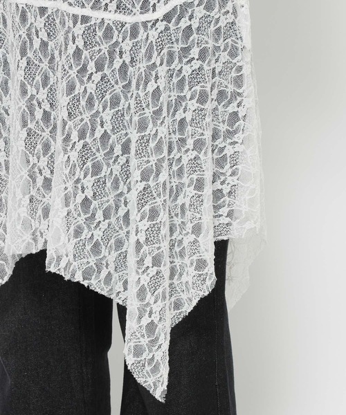 3.3 Field Trip （3.3フィールドトリップ）の「【再入荷】3.3 Field Trip／レイヤードレーススカート（スカート・レディース・ブラック/ホワイト・FREE）」の16枚目の写真