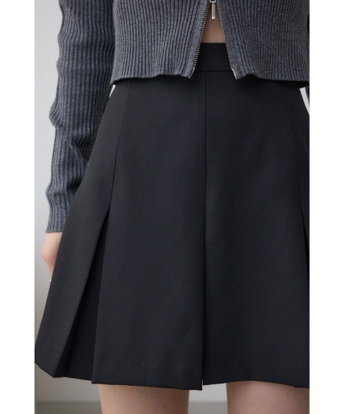 AZUL by moussy(アズールバイマウジー)の「プリーツミニスカートパンツ(スカート・レディース・ライトブラウン/ブラック/グレー系その他・FREE)」の10枚目の写真