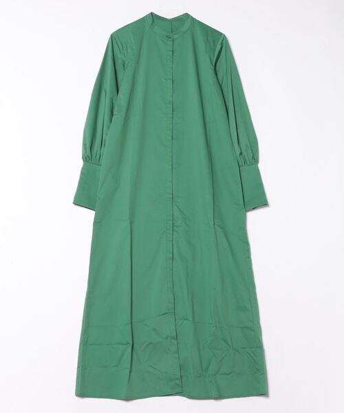 CIEL'AIR（シエルエアー）の「Layered Shirt Dress（シャツワンピース・レディース・グリーン・FREE）」の10枚目の写真