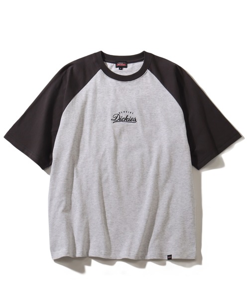 Dickies(ディッキーズ)の「【GENUINE DICKIES/ジェニュインディッキーズ】天竺 ラグラン バック EMB Tシャツ(Tシャツ/カットソー・メンズ・スミクロ/ダークブルー/オレンジ/ブラック系その他/ブラック×ホワイト/グリーン・L/M/XL)」の11枚目の写真
