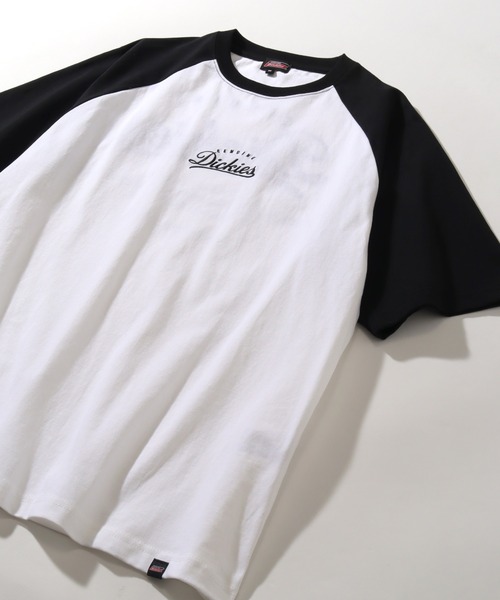 Dickies(ディッキーズ)の「【GENUINE DICKIES/ジェニュインディッキーズ】天竺 ラグラン バック EMB Tシャツ(Tシャツ/カットソー・メンズ・スミクロ/ダークブルー/オレンジ/ブラック系その他/ブラック×ホワイト/グリーン・L/M/XL)」の19枚目の写真