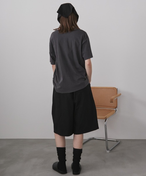 Auntie Rosa Holiday(アンティローザホリデー)の「ダイナーフォトTEE(Tシャツ/カットソー・レディース・チャコールグレー/ナチュラル・FREE)」の19枚目の写真