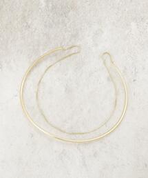 OPAQUE.CLIP | チェーン付きネックカフ(ネックレス)