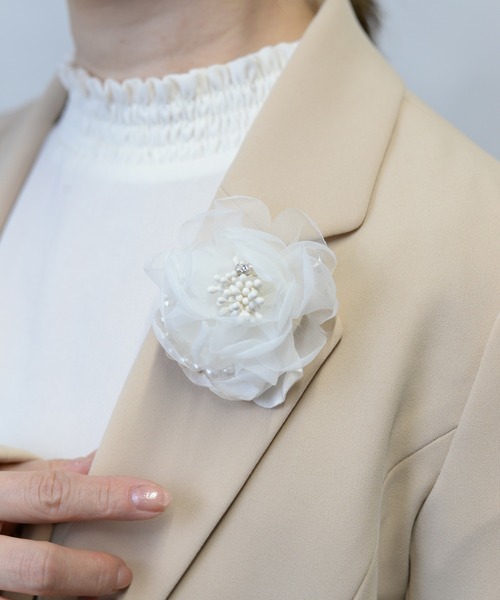 フラワーコサージュ（ブローチ/コサージュ）｜Heartdance（ハート