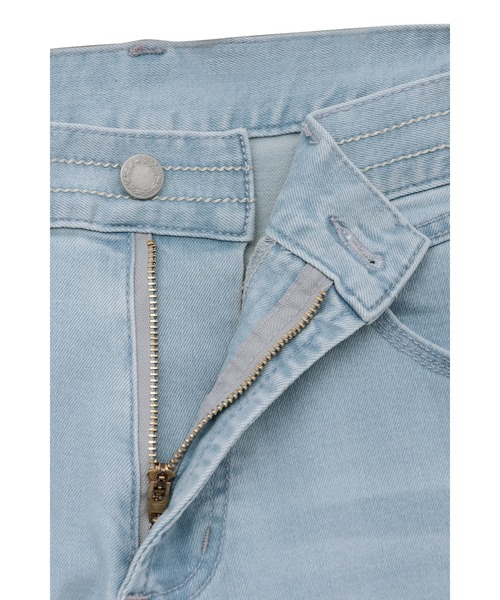 HIGH STREET（ハイストリート）の「HIGH STREET∴ハイパワーストレッチブリーチスリムデニム（デニムパンツ・メンズ・ブルー系2/グレー・M/L/LL/S）」の7枚目の写真