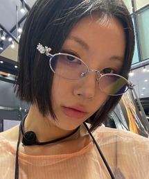 【LAMPOON】ビジューメガネ