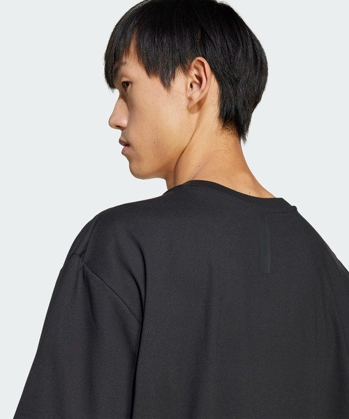 adidas ルーズフィット Tシャツ Tシャツ 半袖 エッセンシャルズプラス ルーズフィット スリー