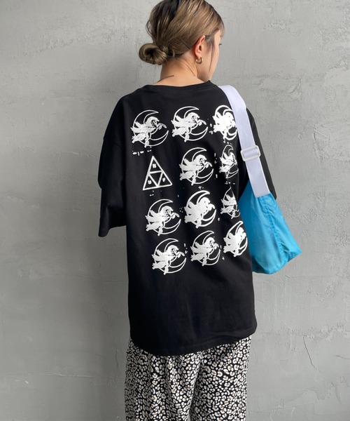 tシャツ 「HUF/ハフ」 PEGASUS バックプリント ショートスリーブTシャツ レディース メンズ HUF/ハフ] PEGASUS バックプリント ショートスリーブTシャツ（T