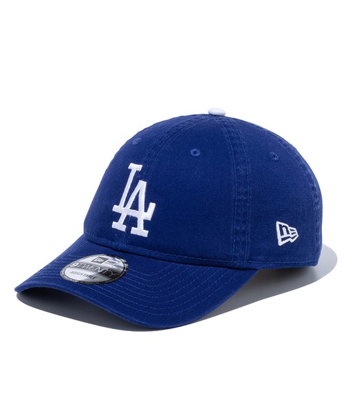 NEW ERA（ニューエラ）の「NEW ERA/ニューエラ キャップ 9TWENTY ロサンゼルス・ドジャース ウォッシュドコットン 14525135/14525136/14525137（キャップ・メンズ・ベージュ/ロイヤルブルー/ブラック×ホワイト・M/L）」の3枚目の写真