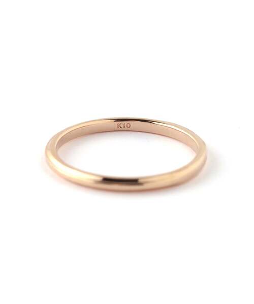 SIENA ROSE(シエナロゼ)の「ROSETEN・ブリムリング(リング・レディース・ピンクゴールド・13号/9号/11号)」の4枚目の写真