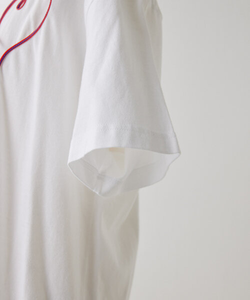 ear PAPILLONNER（イアパピヨネ）の「ニュアンスコードTシャツ【SUM1 STYLE(スミスタイル)】（Tシャツ/カットソー・レディース・ホワイト/ブラック/グレー・FREE）」の22枚目の写真