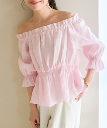 La boutique BonBon | 【復刻・全骨格対応】シャーリングギャザーブラウス(シャツ/ブラウス)