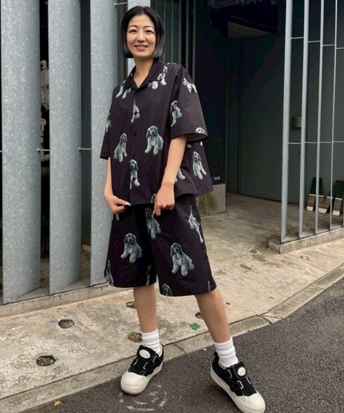 Candy Stripper（キャンディストリッパー）の「MY PUPPY シャツ（シャツ/ブラウス・レディース・ライトグレー/ブラック/キャメル・FREE）」の12枚目の写真