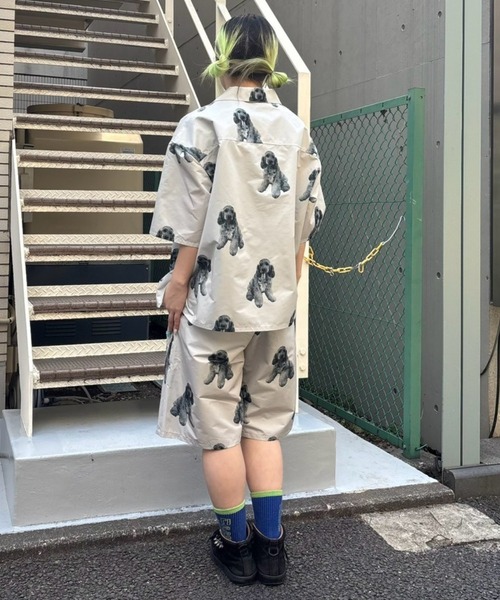 Candy Stripper（キャンディストリッパー）の「MY PUPPY シャツ（シャツ/ブラウス・レディース・ライトグレー/ブラック/キャメル・FREE）」の20枚目の写真