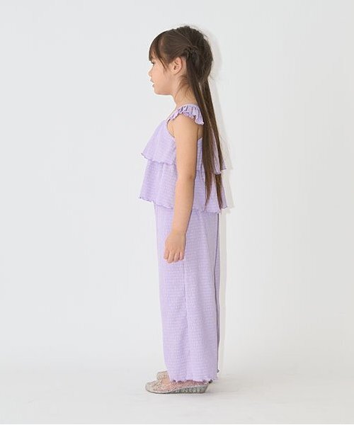 Lycee mine（リセマイン）の「キャミ&ロングワイドパンツセットアップ（セットアップ・キッズ・ラベンダー/モカ/ブラック/ライトピンク・140cm/100cm/150cm/130cm/120cm/110cm）」の19枚目の写真