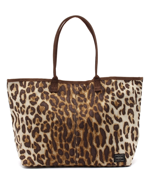 HEAD PORTER（ヘッドポーター）の「LEOPARD/TOTE BAG (M)（ショルダーバッグ・メンズ・レオパード・FREE）」の9枚目の写真