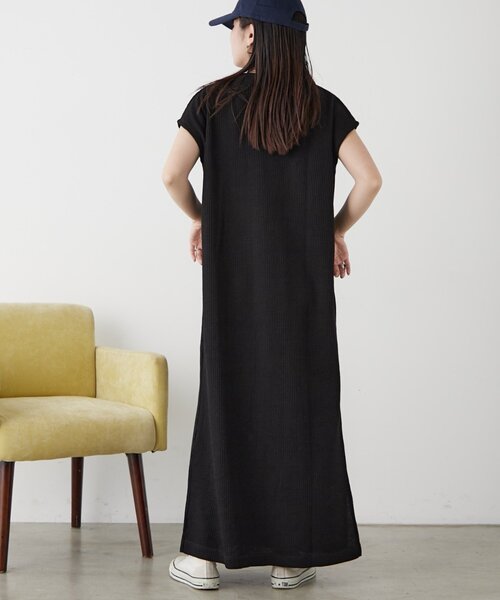 CIAOPANIC TYPY(チャオパニックティピー)の「【低身長・高身長対応/サイズ展開あり【WEB限定】サーマルスキッパーワンピース(ワンピース・レディース・ブラウン/レッド/ブラック/グレー系その他/アイボリー・SMALL/MEDIUM/LARGE)」の8枚目の写真