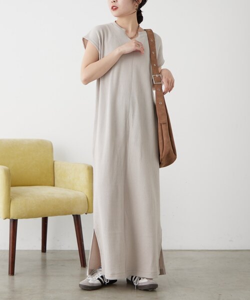 CIAOPANIC TYPY(チャオパニックティピー)の「【低身長・高身長対応/サイズ展開あり【WEB限定】サーマルスキッパーワンピース(ワンピース・レディース・ブラウン/レッド/ブラック/グレー系その他/アイボリー・SMALL/MEDIUM/LARGE)」の18枚目の写真