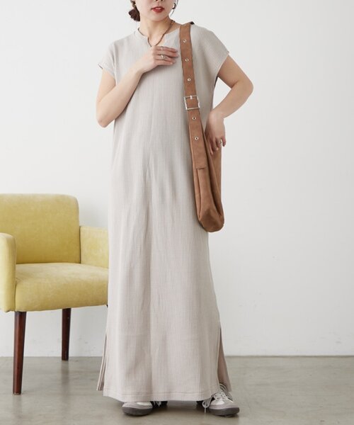 CIAOPANIC TYPY(チャオパニックティピー)の「【低身長・高身長対応/サイズ展開あり【WEB限定】サーマルスキッパーワンピース(ワンピース・レディース・ブラウン/レッド/ブラック/グレー系その他/アイボリー・SMALL/MEDIUM/LARGE)」の20枚目の写真