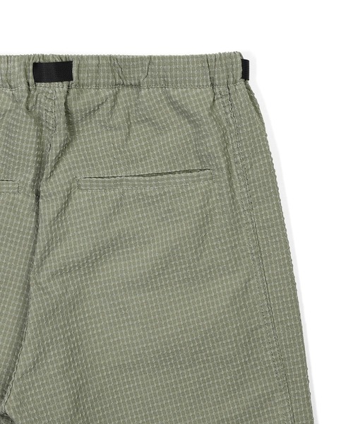 The DUFFER of ST.GEORGE(ザダファーオブセントジョージ)の「PIGMENT DYE SEERSUCKER CAMP SHORTS:顔料プリント加工 シアサッカー キャンプショーツ(その他パンツ・メンズ・グレー/カーキ/ネイビー・MEDIUM/LARGE/X-LARGE)」の18枚目の写真