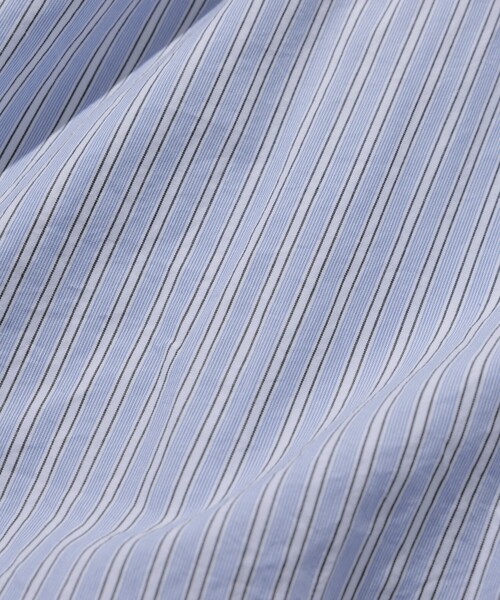 HINSON（ヒンソン）の「HINSON/ヒンソン フルジップカーディガン ショートスリーブシャツ/ブロード（シャツ/ブラウス・メンズ・ホワイト/ブラック/グレー系その他/サックスブルー/ブルー系その他・MEDIUM/LARGE）」の21枚目の写真