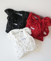 Port（ポート）の「【 Port / ポート 】 フラワー ドット フリル トートバッグ #（トートバッグ）」