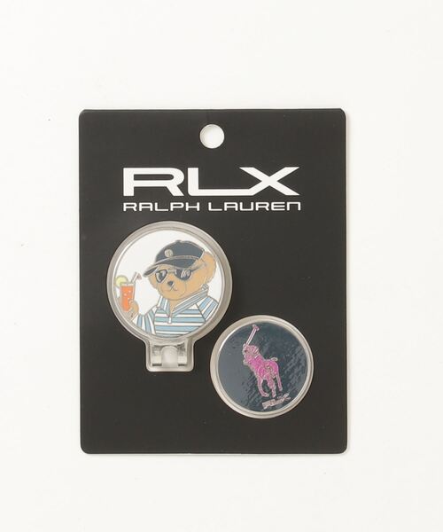 RLX GOLF（アールエルエックスゴルフ）の「Polo ベア & ポニー ゴルフ ボール マーカー（ゴルフグッズ・レディース・ネイビー系1・ONE）」の3枚目の写真