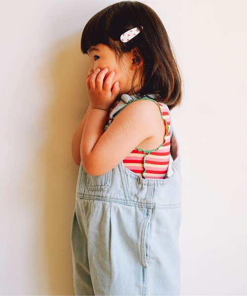 p.premier(ピードットプルミエ)の「イロチ買いしたい総柄メロウタンク(タンクトップ・キッズ・ブラック/ブルー/オレンジ/ブラウン/ピンク/レッド・80/90/100/110/120/130/140)」の17枚目の写真