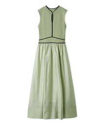 LILY BROWN | ラインニットドッキングワンピース(ワンピース)