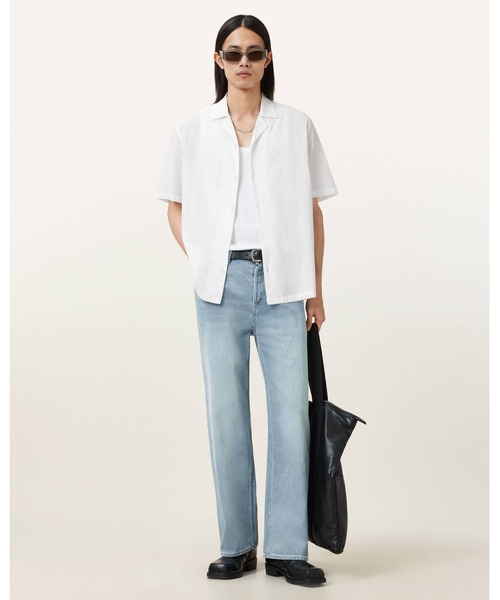 ALLSAINTS(オールセインツ)の「HAVEN SHORT SLEEVE SHIRT | HAVEN 半袖 シャツ(シャツ/ブラウス・メンズ・ホワイト・M/L/XL/XS/S)」の9枚目の写真