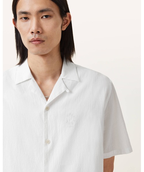 ALLSAINTS(オールセインツ)の「HAVEN SHORT SLEEVE SHIRT | HAVEN 半袖 シャツ(シャツ/ブラウス・メンズ・ホワイト・M/L/XL/XS/S)」の8枚目の写真