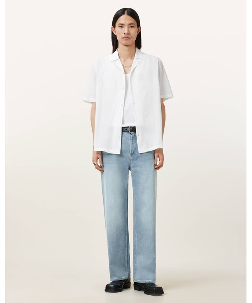 ALLSAINTS(オールセインツ)の「HAVEN SHORT SLEEVE SHIRT | HAVEN 半袖 シャツ(シャツ/ブラウス・メンズ・ホワイト・M/L/XL/XS/S)」の5枚目の写真