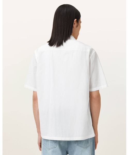 ALLSAINTS(オールセインツ)の「HAVEN SHORT SLEEVE SHIRT | HAVEN 半袖 シャツ(シャツ/ブラウス・メンズ・ホワイト・M/L/XL/XS/S)」の3枚目の写真