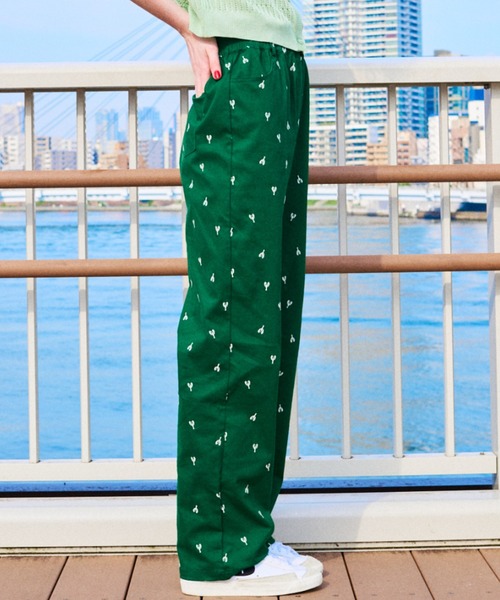 LOB(ロブ)の「ロブスター総柄パンツ(その他パンツ・レディース・ホワイト/ネイビー/グリーン・S/M)」の21枚目の写真
