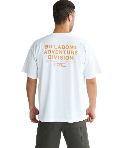 BILLABONG(ビラボン)の「BILLABONG メンズ 【A/DIV.】 ADIV LOGO 2.0 Tシャツ 【2025年夏モデル】/ビラボンバックプリント半袖Tシャツ(Tシャツ/カットソー・メンズ・ホワイト/ブラック/モスグリーン・MEDIUM/LARGE/X-LARGE)」の4枚目の写真