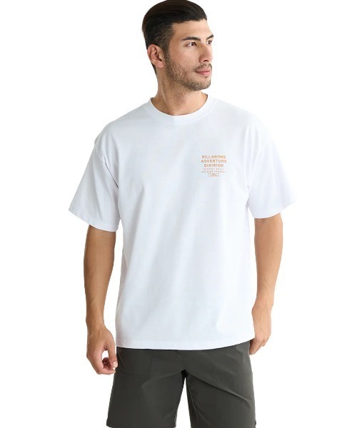 BILLABONG(ビラボン)の「BILLABONG メンズ 【A/DIV.】 ADIV LOGO 2.0 Tシャツ 【2025年夏モデル】/ビラボンバックプリント半袖Tシャツ(Tシャツ/カットソー・メンズ・ホワイト/ブラック/モスグリーン・MEDIUM/LARGE/X-LARGE)」の8枚目の写真