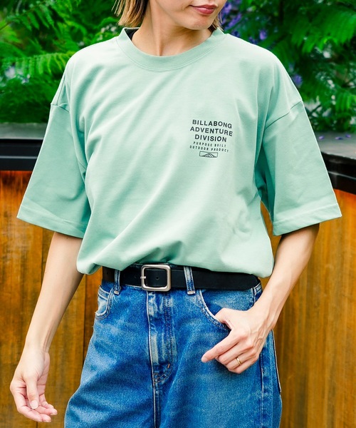 BILLABONG(ビラボン)の「BILLABONG メンズ 【A/DIV.】 ADIV LOGO 2.0 Tシャツ 【2025年夏モデル】/ビラボンバックプリント半袖Tシャツ(Tシャツ/カットソー・メンズ・ホワイト/ブラック/モスグリーン・MEDIUM/LARGE/X-LARGE)」の22枚目の写真