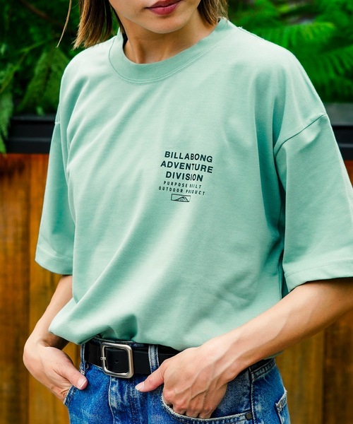 BILLABONG(ビラボン)の「BILLABONG メンズ 【A/DIV.】 ADIV LOGO 2.0 Tシャツ 【2025年夏モデル】/ビラボンバックプリント半袖Tシャツ(Tシャツ/カットソー・メンズ・ホワイト/ブラック/モスグリーン・MEDIUM/LARGE/X-LARGE)」の21枚目の写真